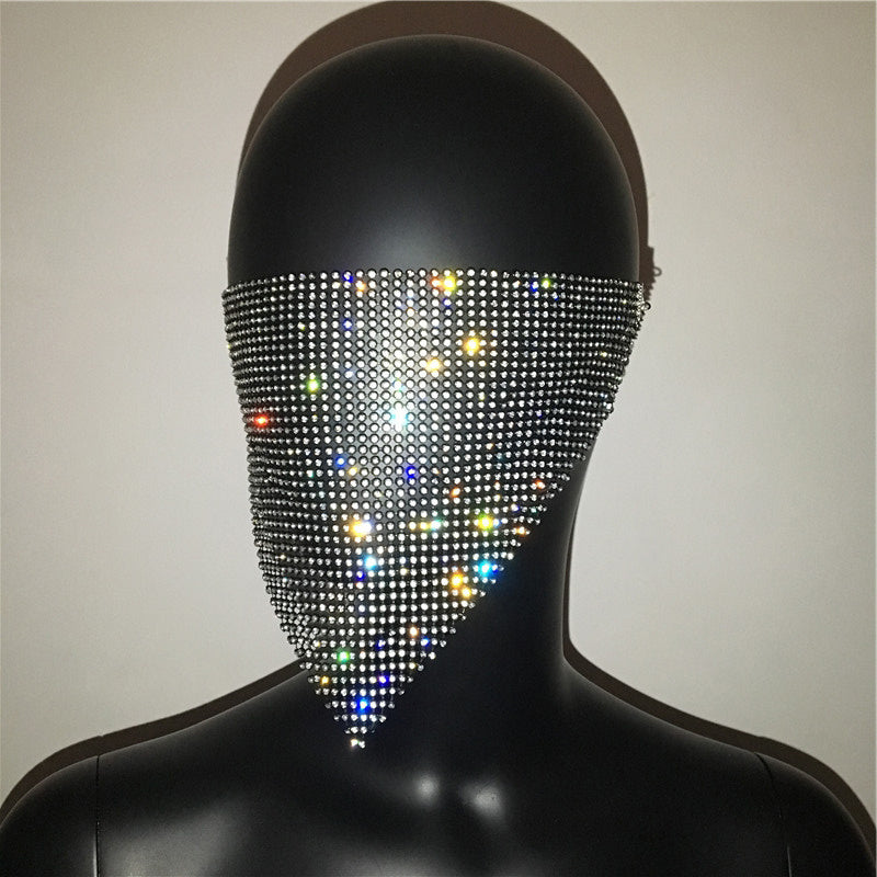 Explosive Metal Jewelry Mask
