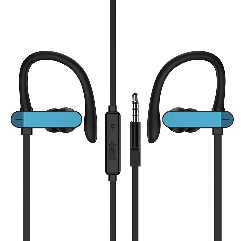 Compatible With Earphone PTM TS27 Sport Running Anti Drop Headset Ear Hook Stereo Earbuds With Mic Headphone For Phone Xiaomi Universal