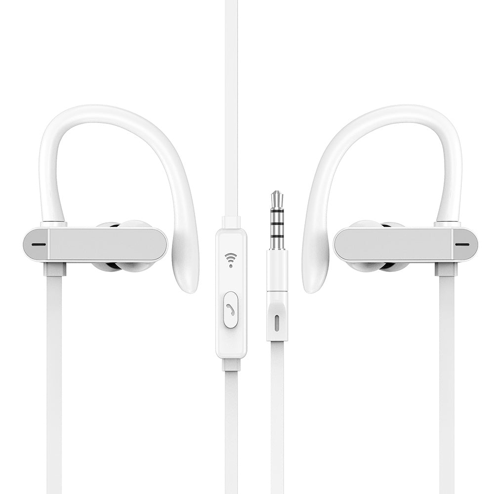 Compatible With Earphone PTM TS27 Sport Running Anti Drop Headset Ear Hook Stereo Earbuds With Mic Headphone For Phone Xiaomi Universal