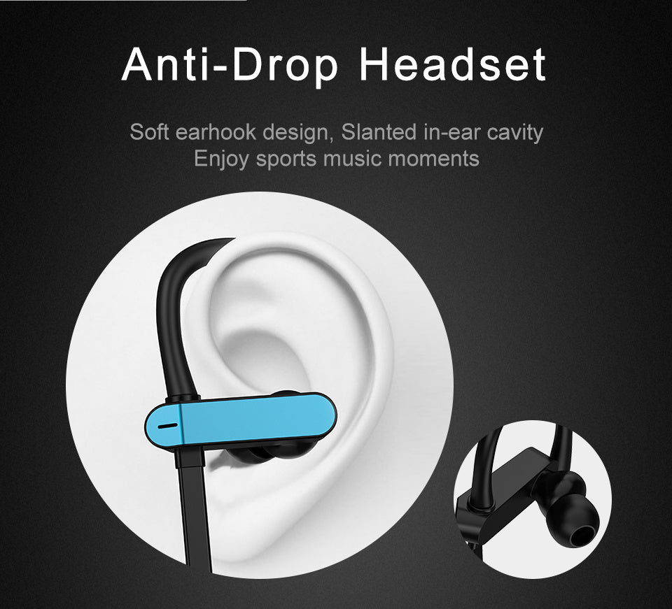 Compatible With Earphone PTM TS27 Sport Running Anti Drop Headset Ear Hook Stereo Earbuds With Mic Headphone For Phone Xiaomi Universal