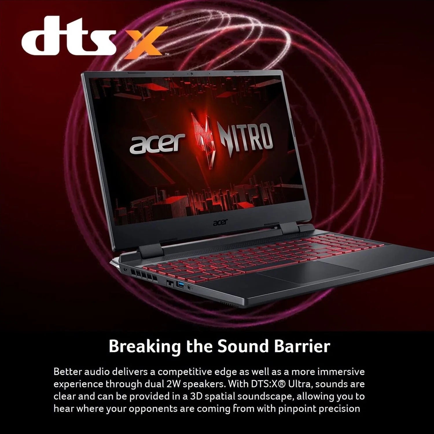 Nitro 5 Gaming Laptop, 15.6