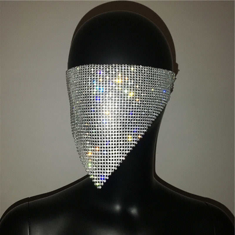 Explosive Metal Jewelry Mask