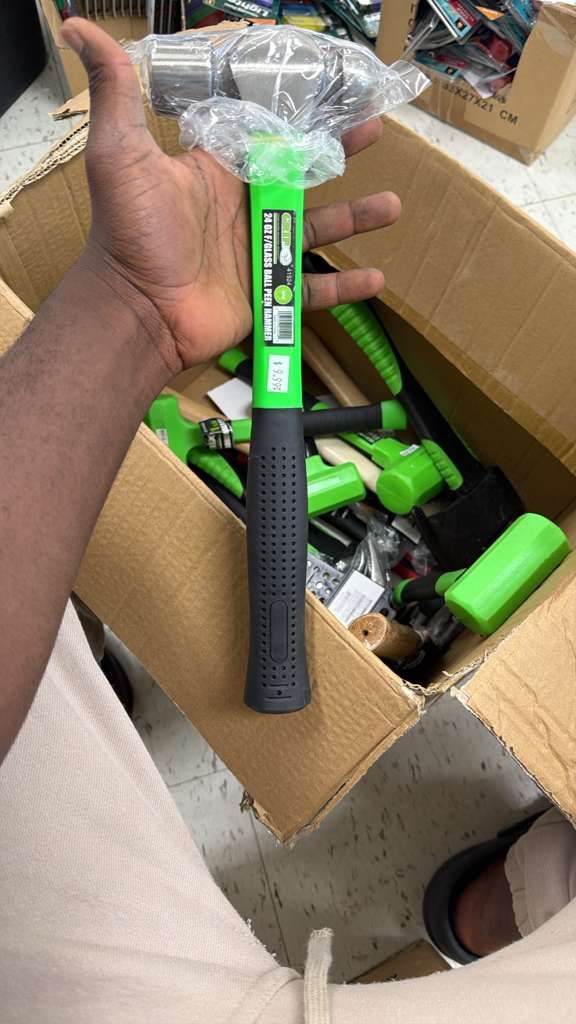 Dual Tone Fiberglass Handle Hammer