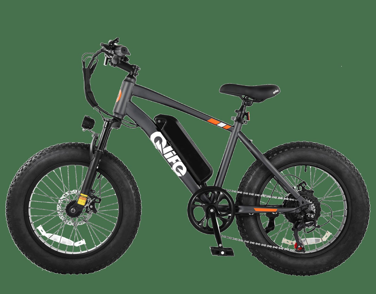 Qlife RACER FAT TIRE Electric Bike — Compact Fat Tire