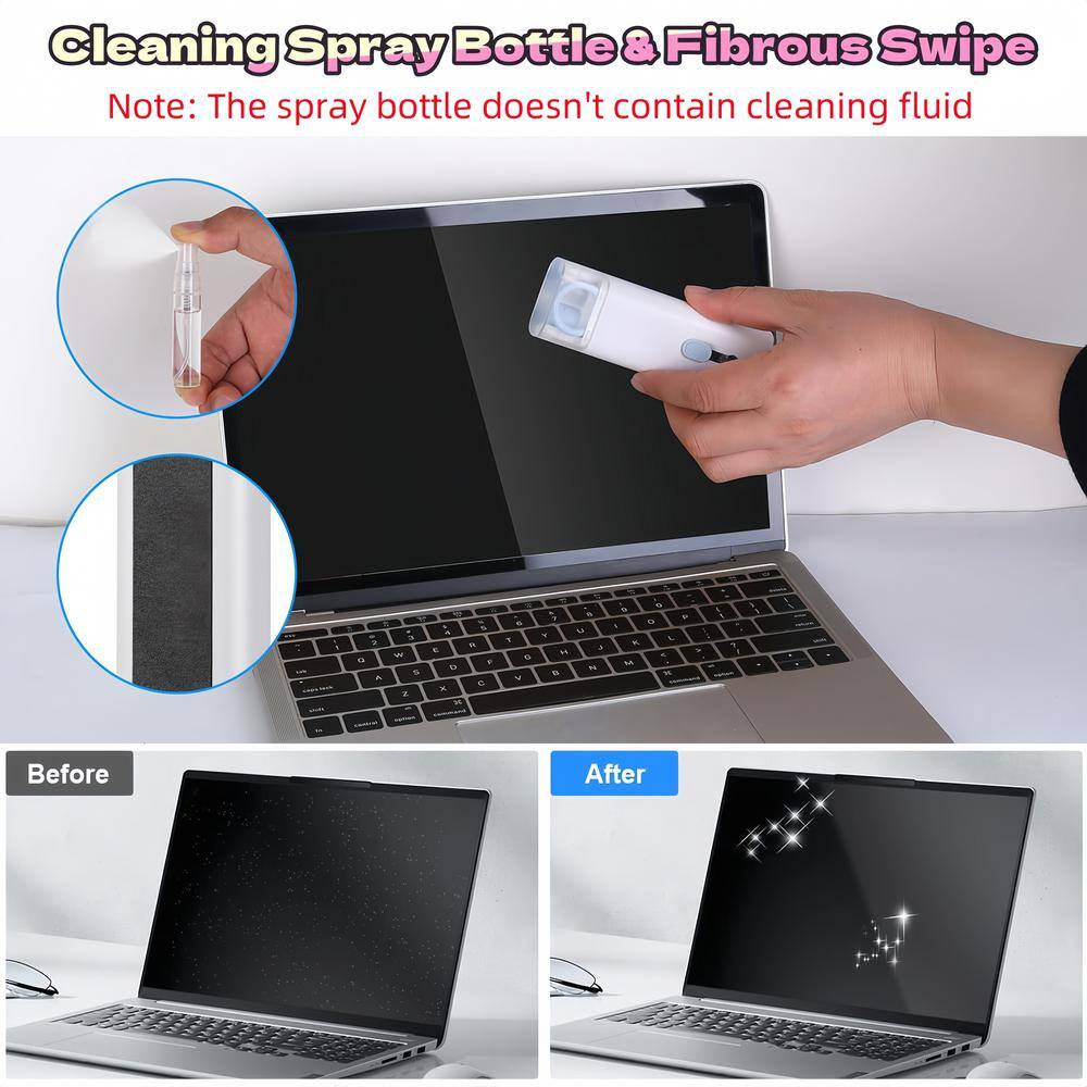 7-In-1 Laptop Keyboard Dust Cleaner Brush Set in Blue with Key Puller Multifunctional Cleaning Tool for PC Tablet