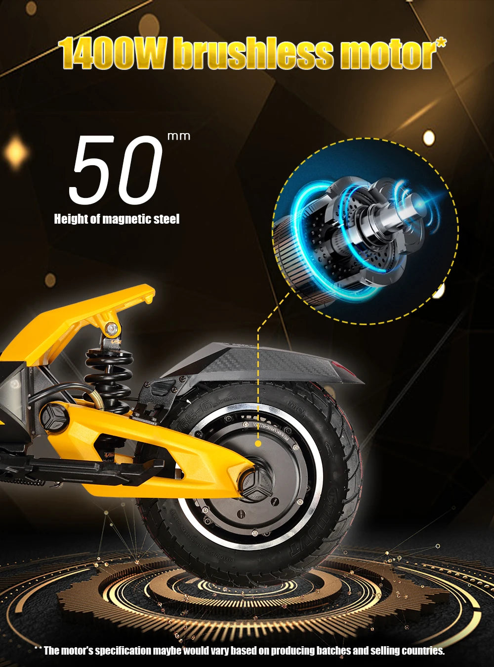 VSETT 10+ 10 Inch Off-Road Electric Scooter VSETT10+ Upgraded ZERO 10X Hoverboard Double Drive 60V 2800W Dual Motor VSSET MACURY