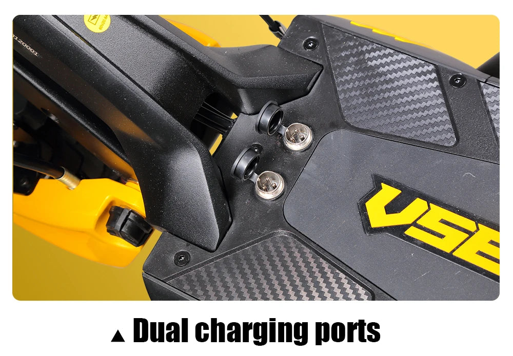 VSETT 10+ 10 Inch Off-Road Electric Scooter VSETT10+ Upgraded ZERO 10X Hoverboard Double Drive 60V 2800W Dual Motor VSSET MACURY
