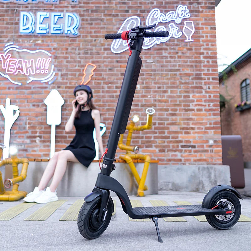 2026 X8 Electric Scooter LED Display Disc Brake Foldable Design-36V 10AH 250W Max Load 120KG Range 45KM Fast Speed 25KM Range