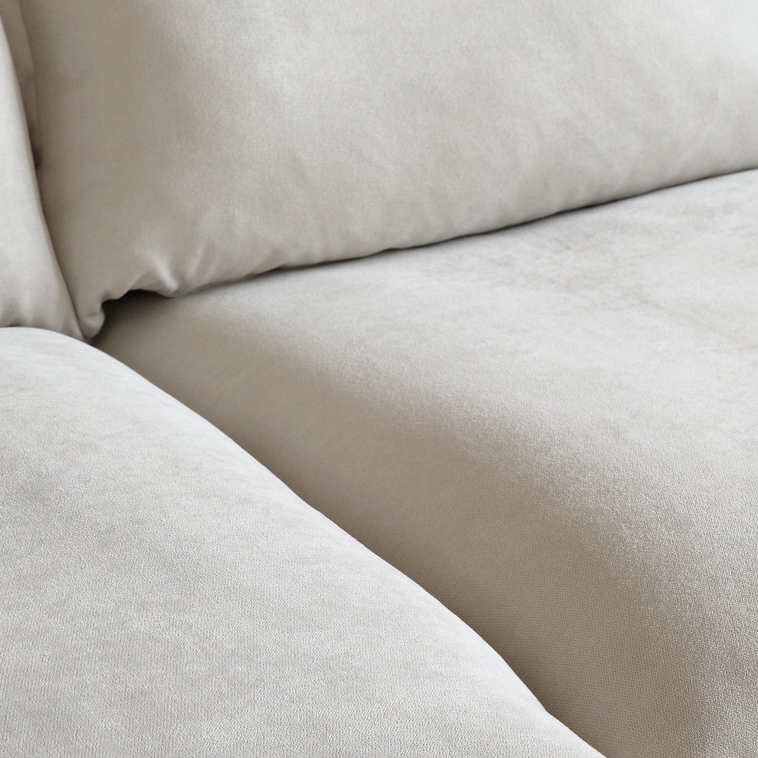 L Shape Corner Sectional Couch Breathable Linen Cloud Couches Down Fill Convertible Modular Sectional Sofas for Living Room