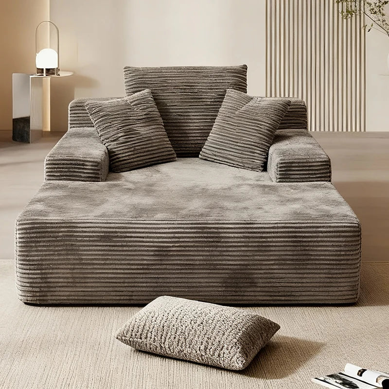 Boneless Modular Compression Sofa Set Modern Combination Apartment Villa Living Room Fabric Furniture