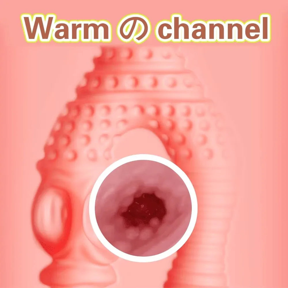 Sex Toy for Men Penis Trainer Pocket Pussy Real Vagina Anal Male Portable Masturbator Cup Suction Control Adult Products SexToys