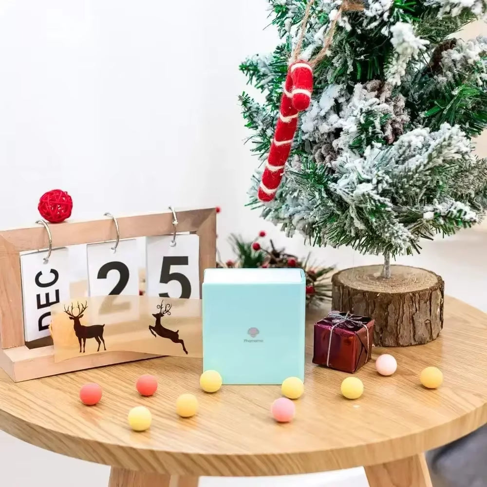 M02 Portable Mini Sticker Printer Thermal Pocket Photo Printer Bluetooth Wireless Picture Printer Portable for Phone
