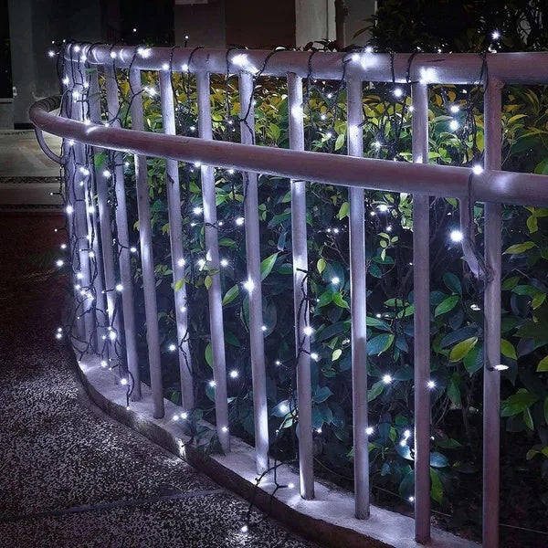 Solar String Lights LED Solar Power Fairy String Light 12M 8 Lighting