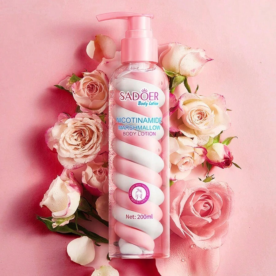 Keimi Skincare Nicotinamide Marshmallow Body Lotion Whitening Brightening Body Cream