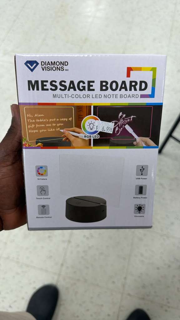 Diamond Visions Multi-Color LED Message Board