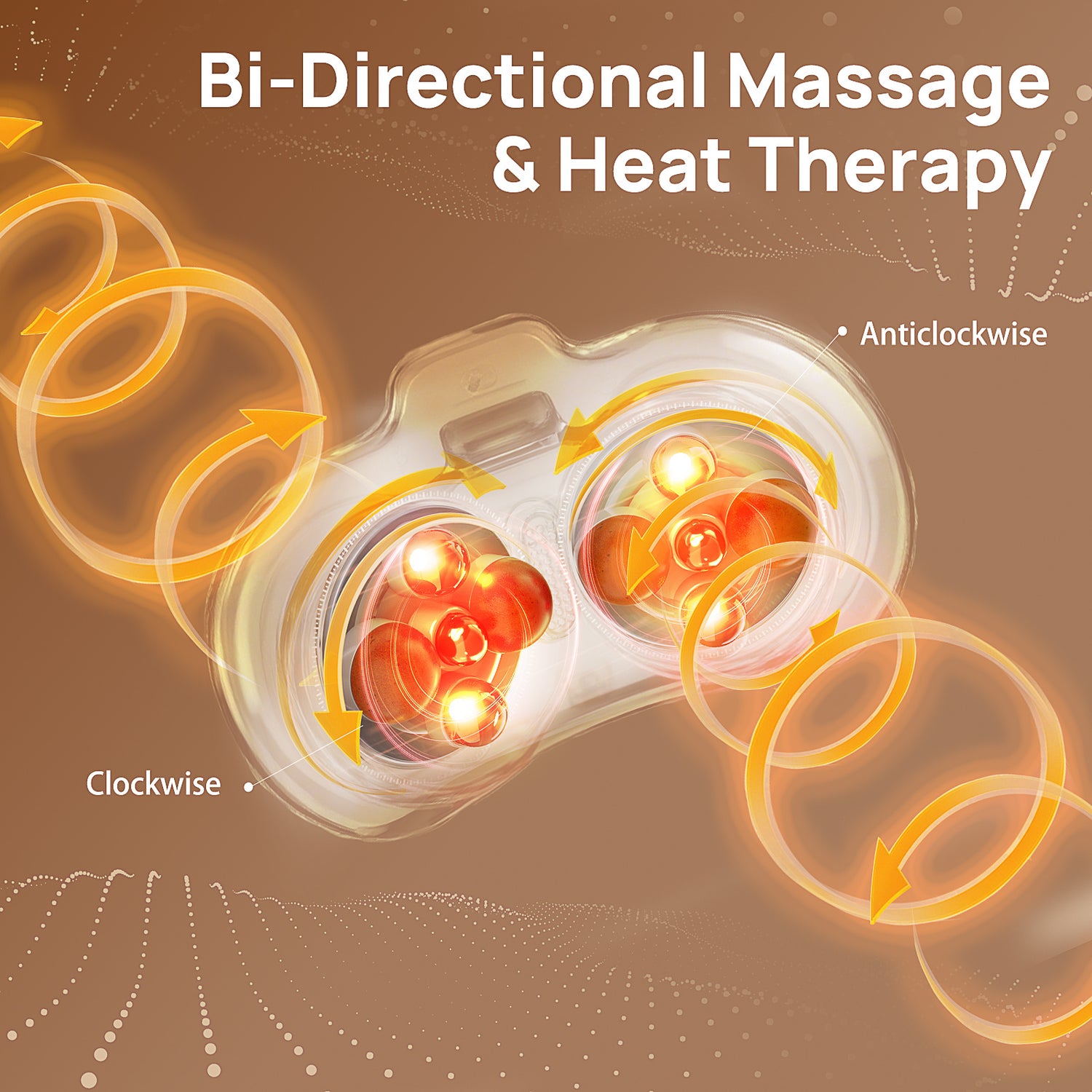 2025 Smart Bian Stone Abdominal Massager With Heat Light Wave Therapy Auto Kneading Home Wellness Solution