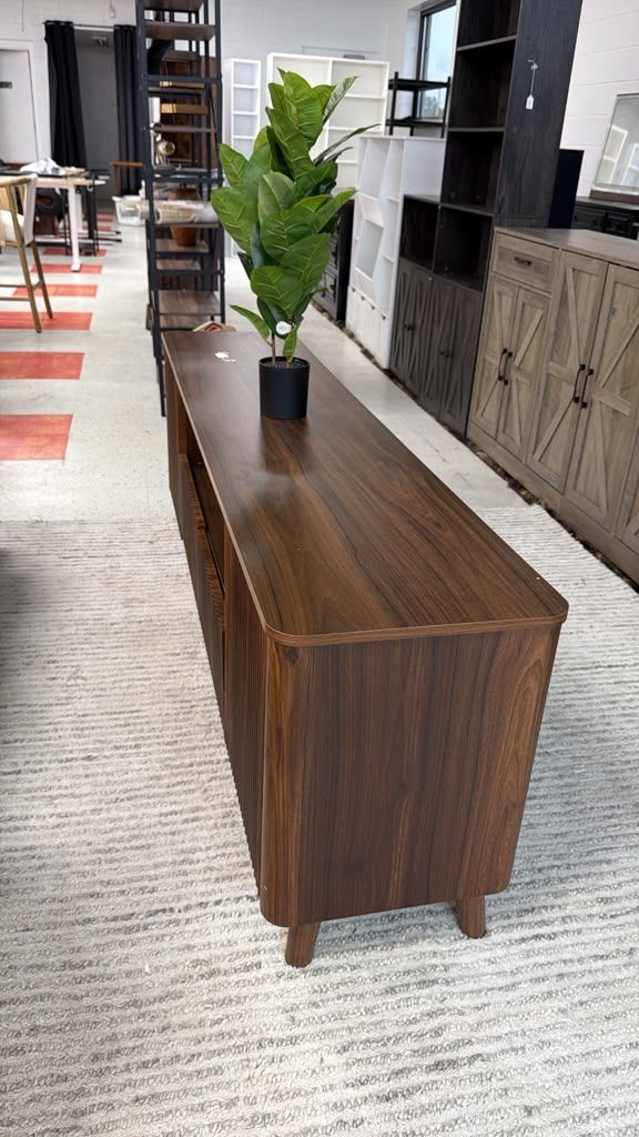 Mid-Century Modern TV Console