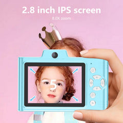 Digital Cameras 2.8-Inch 4800W High-Definition Large Screen 8X Digital Zoom Capables of Taking Photos Small Digital Motion Cameras Holiday Savings Gifts