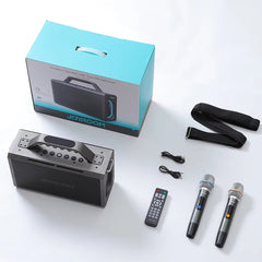 Hotsale Portable Radio Tws Logo Customized Bluetooths Speakers Wireless Led Hifi Speakers