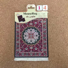 Mini Persian Carpet Mouse Pad Desk Computer Notebook Mouse Mat Tea Coaster Pet Pad Multifunctional Anti-Slip Desk Pad