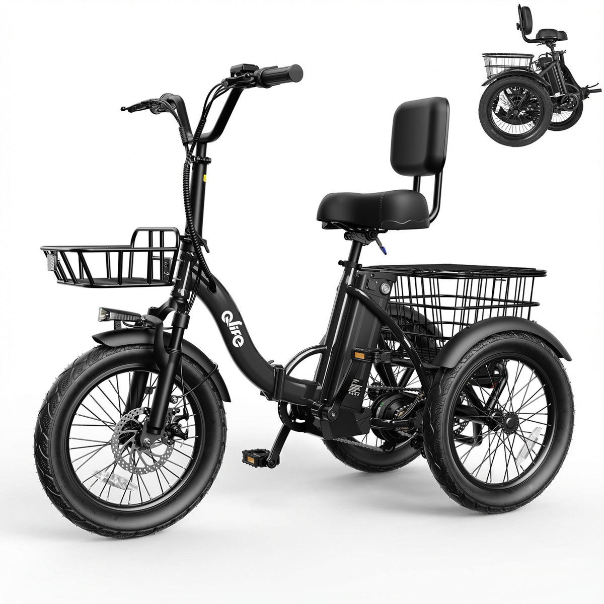 Qlife TRIKER 2.0 Electric Bike — Electric Trike