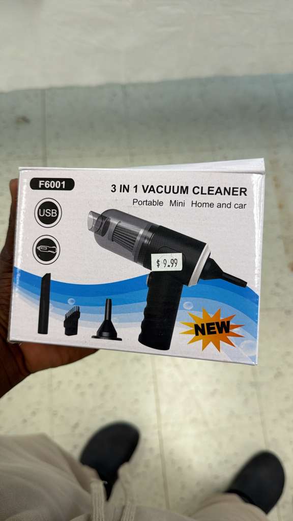 3 in 1 USB Mini Vacuum Cleaner