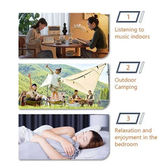 Loudspeaker Sound Box the Bass Transparent Wireless A36 Mecha Speakers Shake Speakers Audio Player Bluetooth Stereo Surround