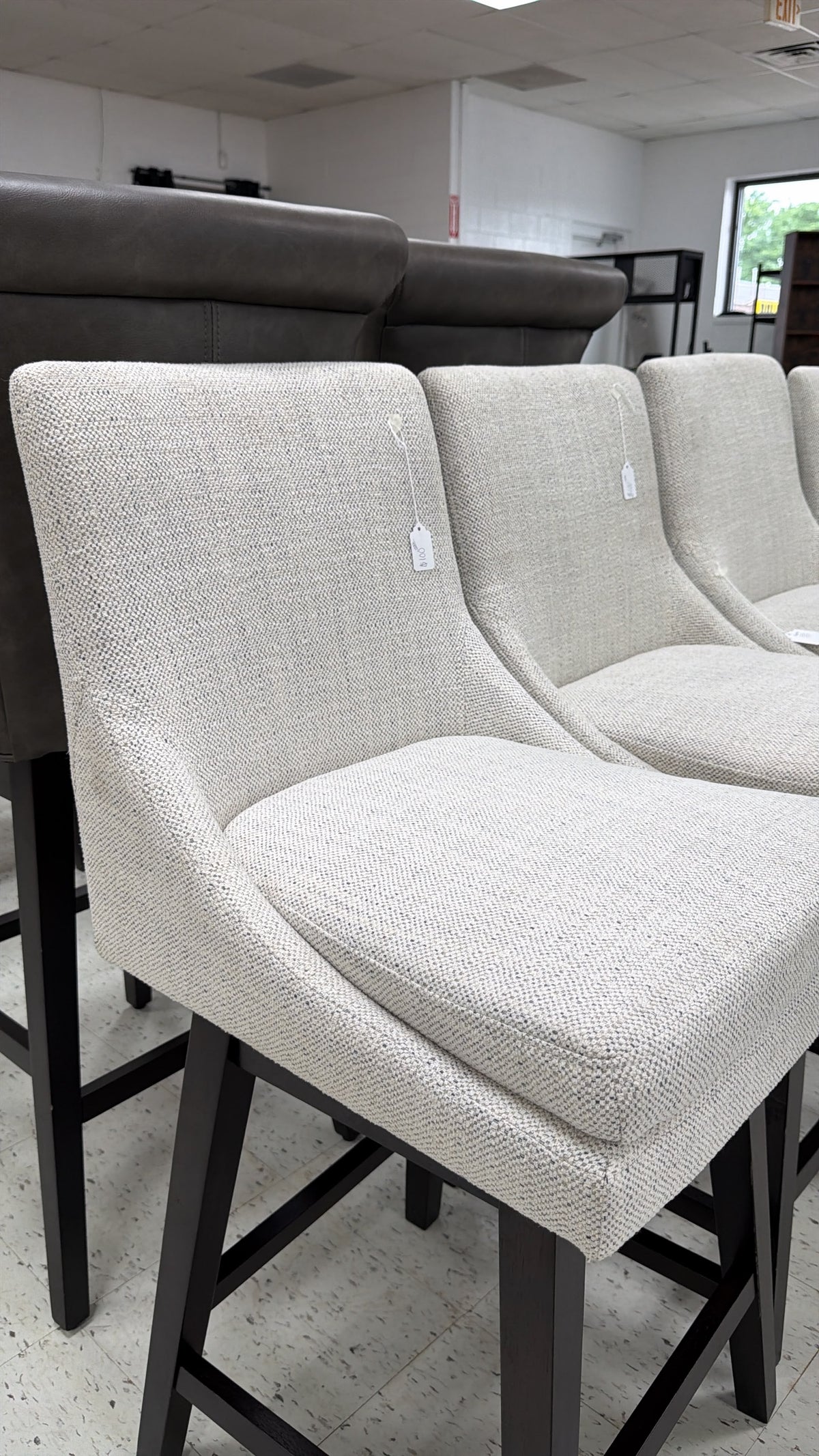 Modern Upholstered Bar Stools