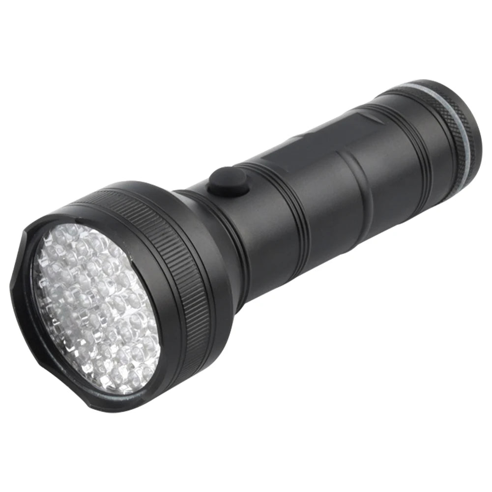 51/100 LED UV Flashlight Pet Urine Stain Detector Portable Torch Lamp Money Verification Purple Light Multifunctional Tool