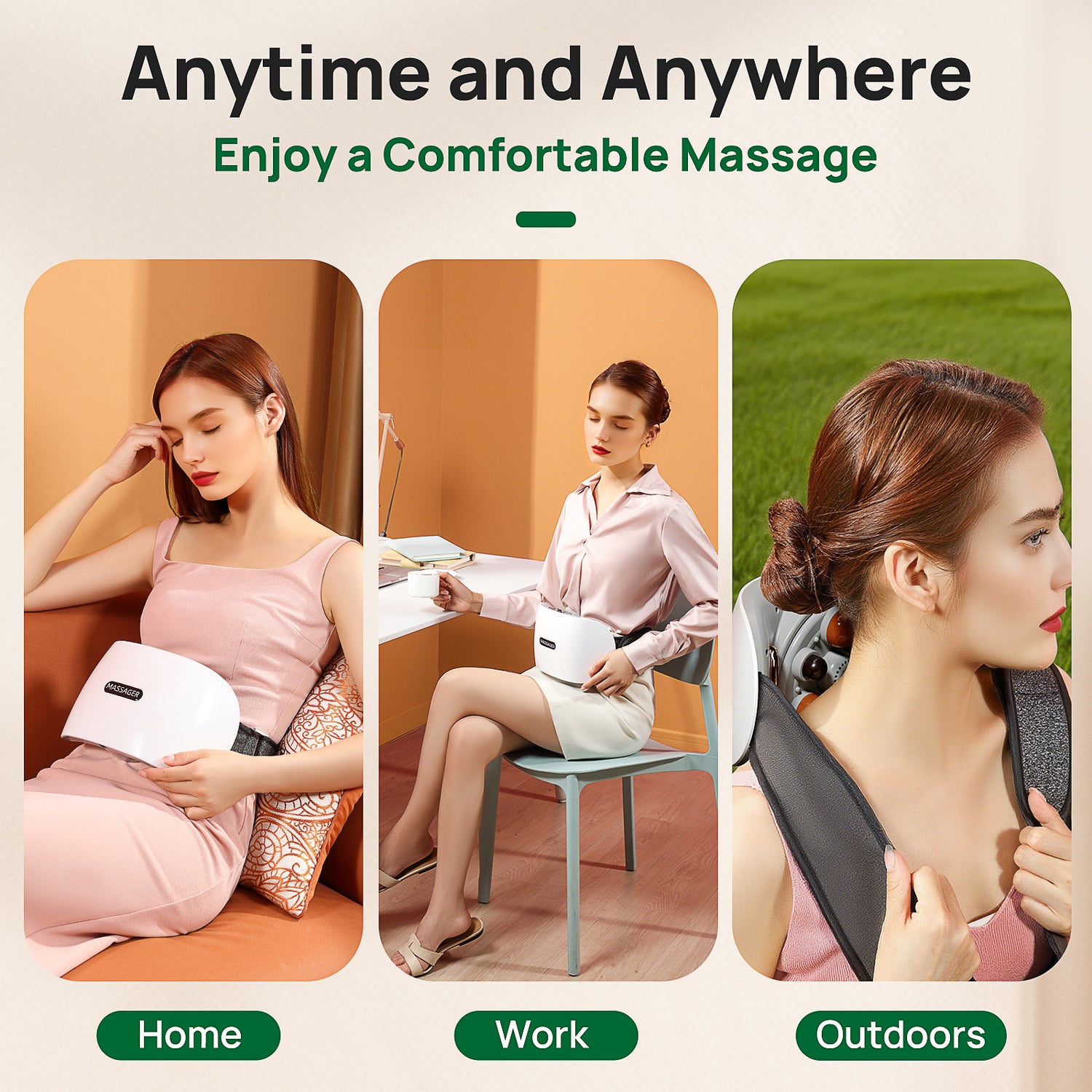 2025 Smart Bian Stone Abdominal Massager With Heat Light Wave Therapy Auto Kneading Home Wellness Solution