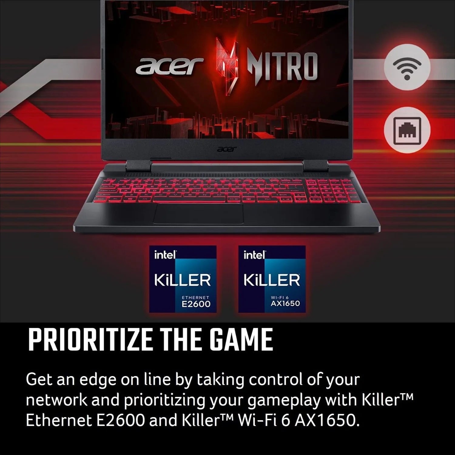 Nitro 5 Gaming Laptop, 15.6