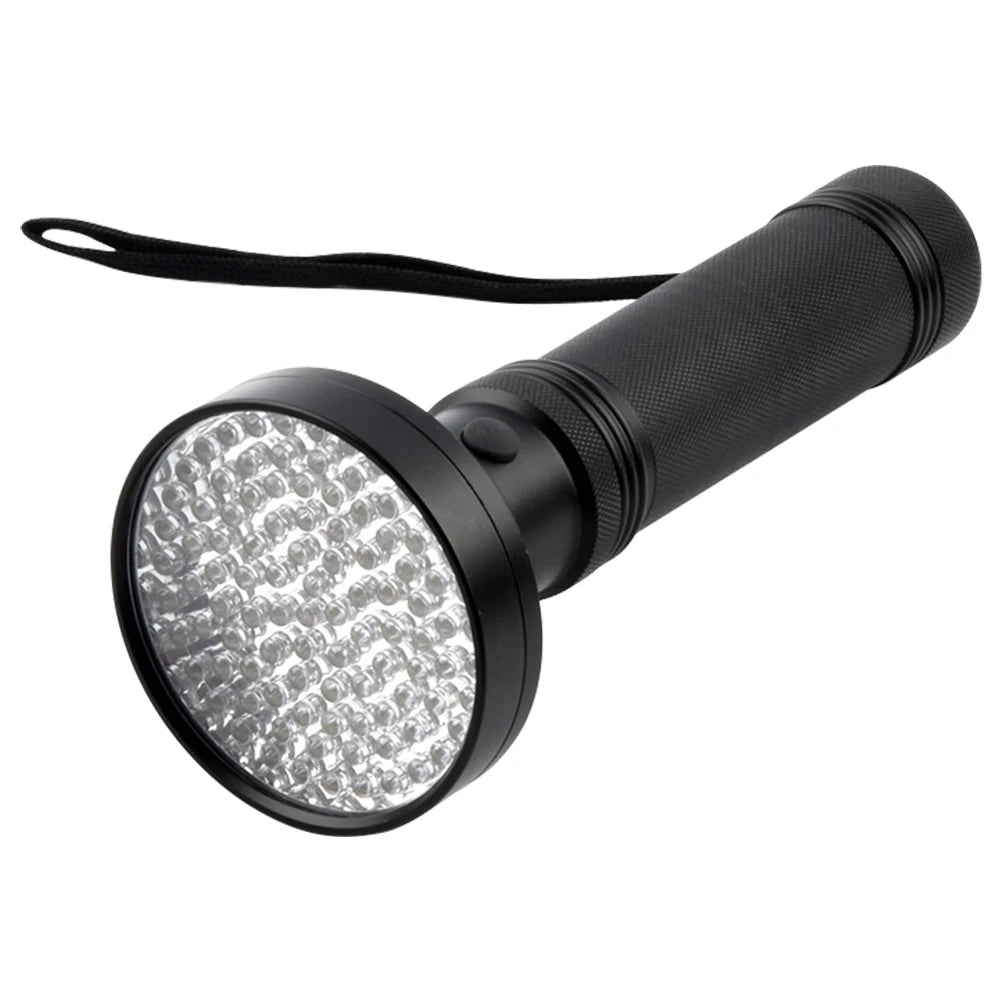 51/100 LED UV Flashlight Pet Urine Stain Detector Portable Torch Lamp Money Verification Purple Light Multifunctional Tool