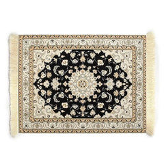 Mini Persian Carpet Mouse Pad Desk Computer Notebook Mouse Mat Tea Coaster Pet Pad Multifunctional Anti-Slip Desk Pad