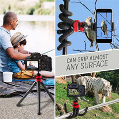 Flexible 12" Camera Compatible with Vide & Digital Cameras, Black