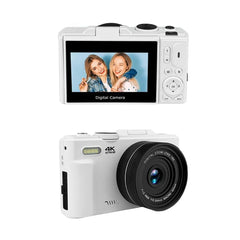 18X Digital Zoom Cameras for Photography 4K Youtube Vlog Video Cameras with 3’’ Flip Screen Anti-Shake Selfie Camcorder