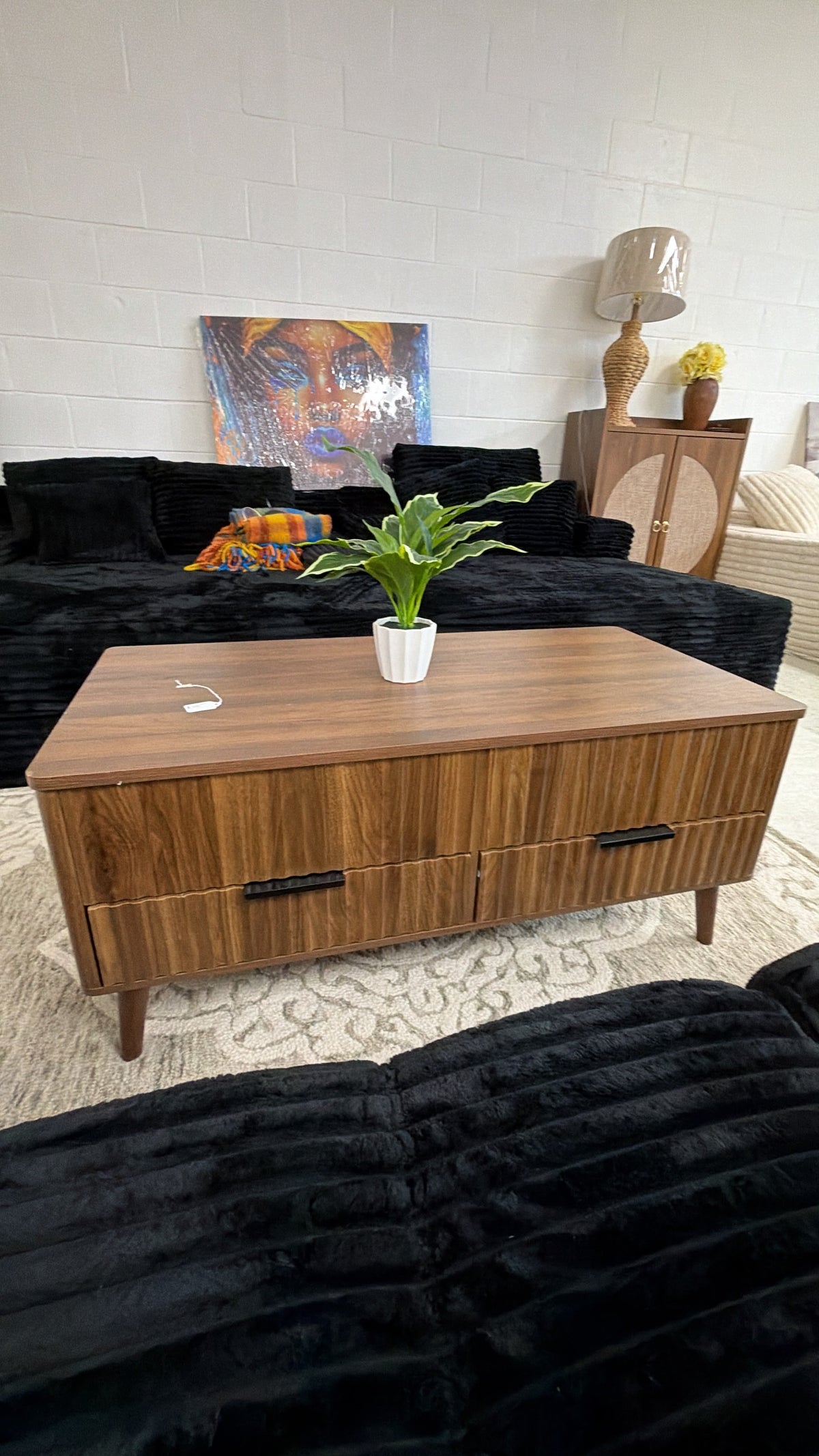 Mid-Century Wooden Coffee Table