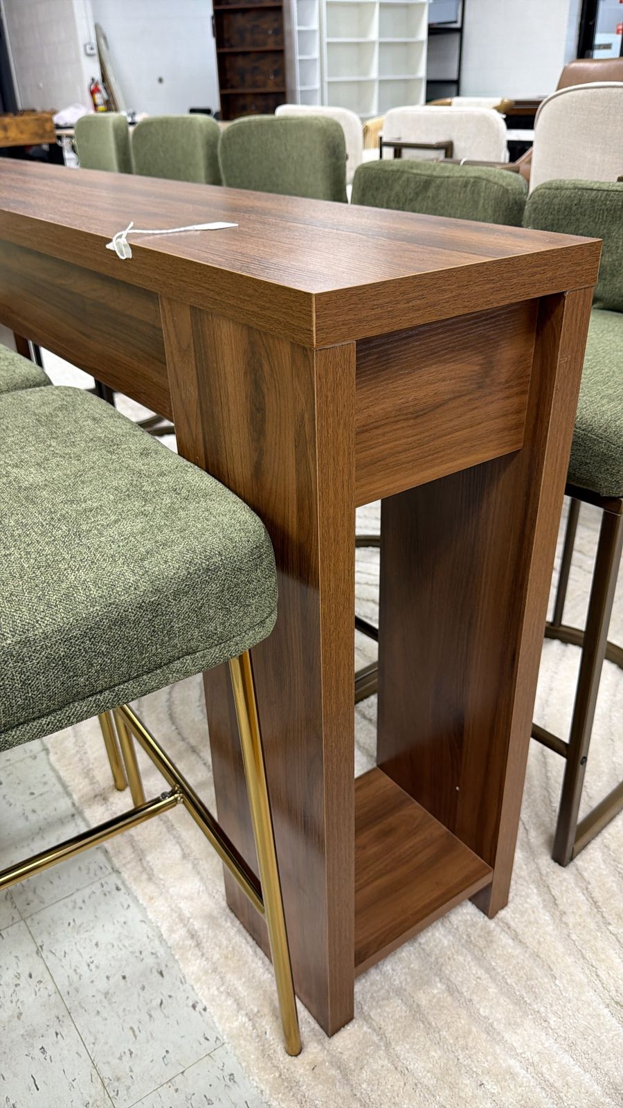 Modern Wooden Bar Table Set