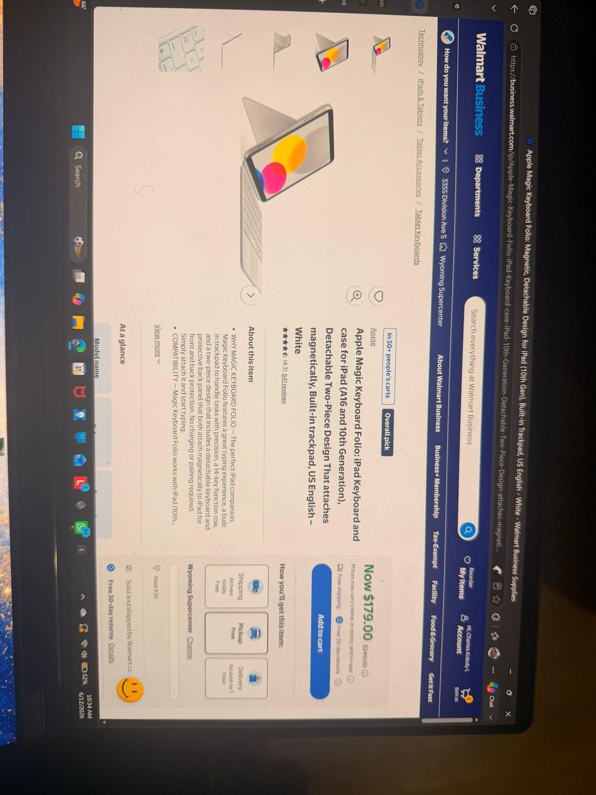 Apple Magic Keyboard for iPad