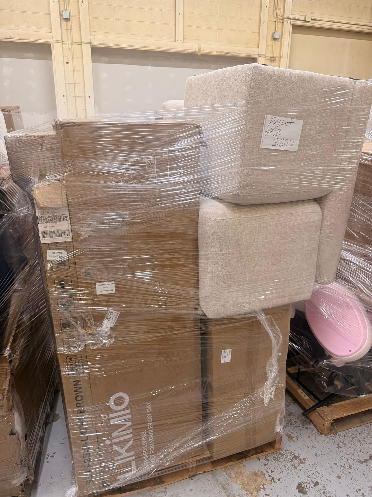 Mixed Merchandise Overstock Pallet