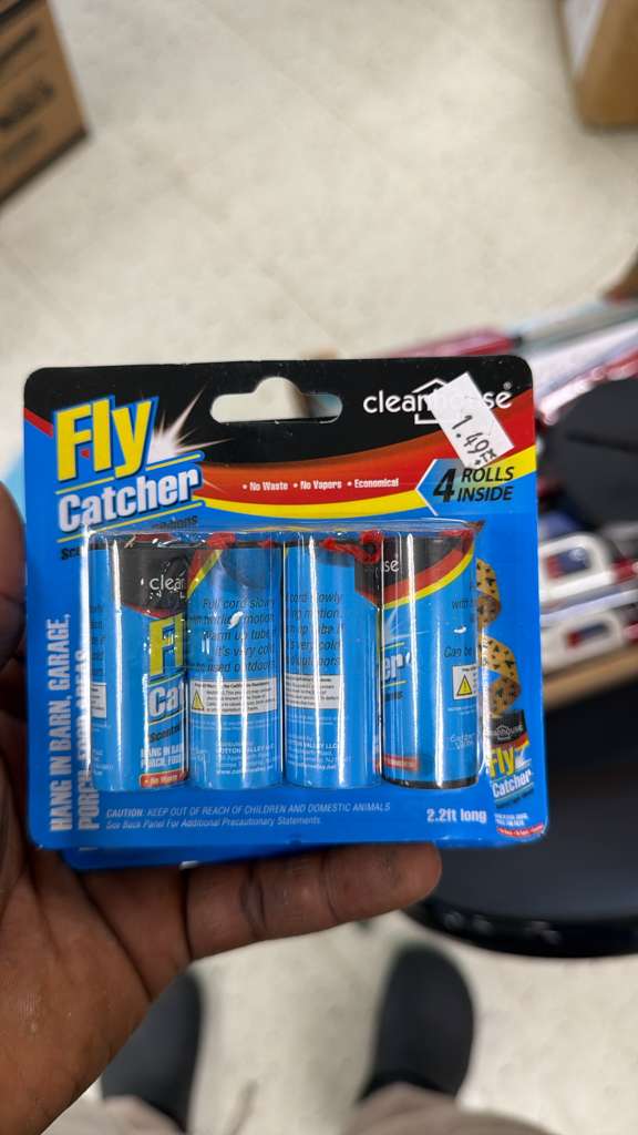 Fly Catcher 4-Pack Sticky Traps