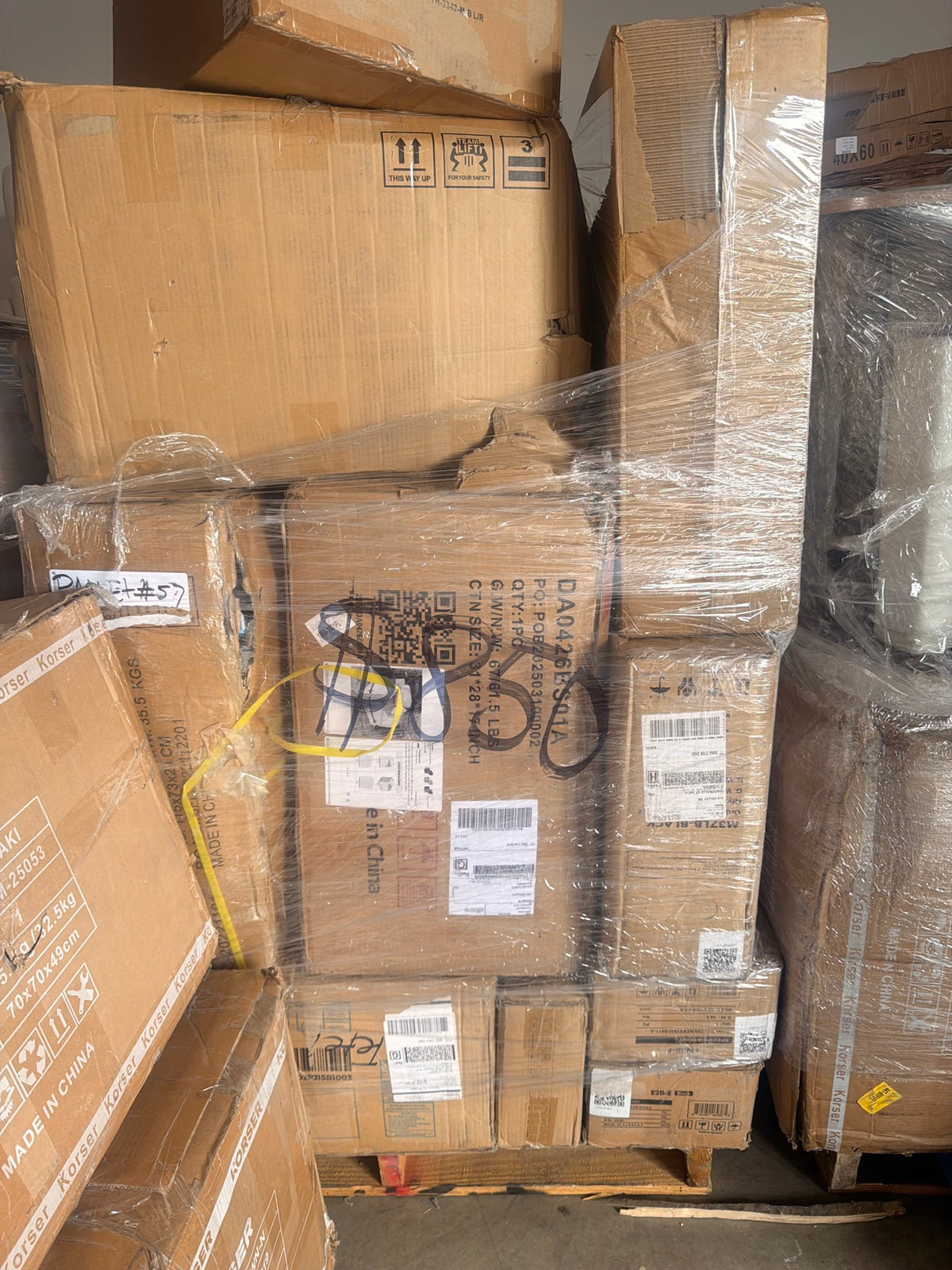 Pallet #17 — Mixed Merchandise Pallet (Unmanifested)