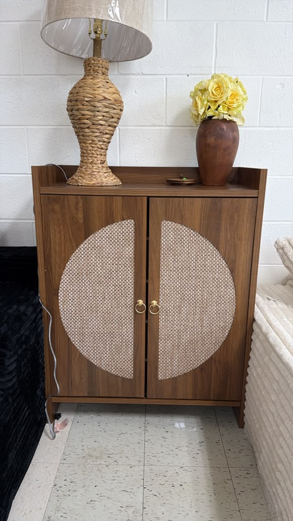 Mid-Century Modern Wood Cabinet