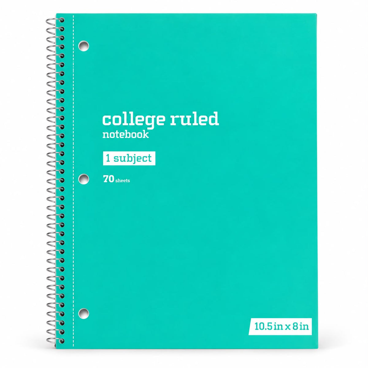 college ruled notebook
