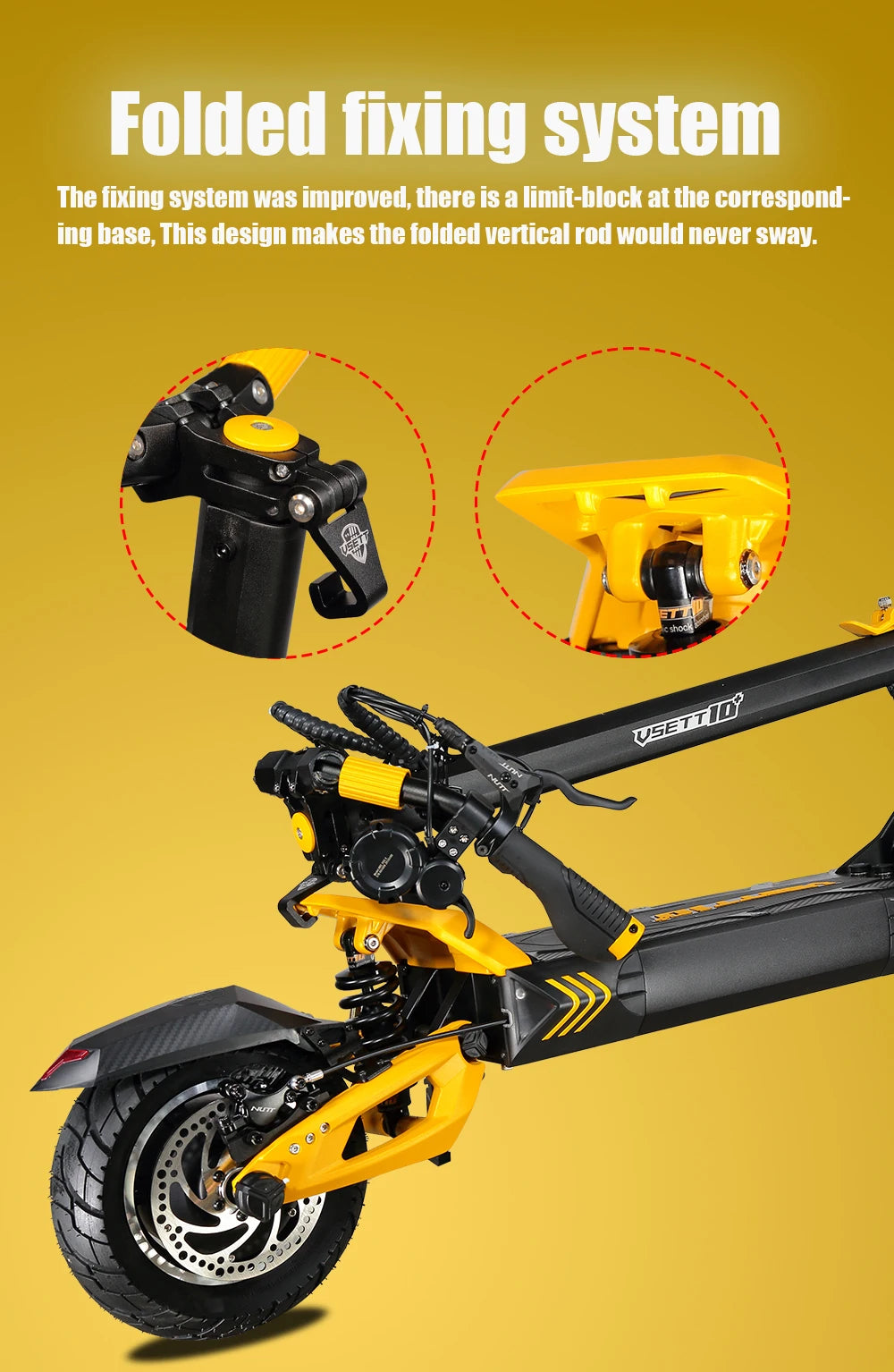 VSETT 10+ 10 Inch Off-Road Electric Scooter VSETT10+ Upgraded ZERO 10X Hoverboard Double Drive 60V 2800W Dual Motor VSSET MACURY