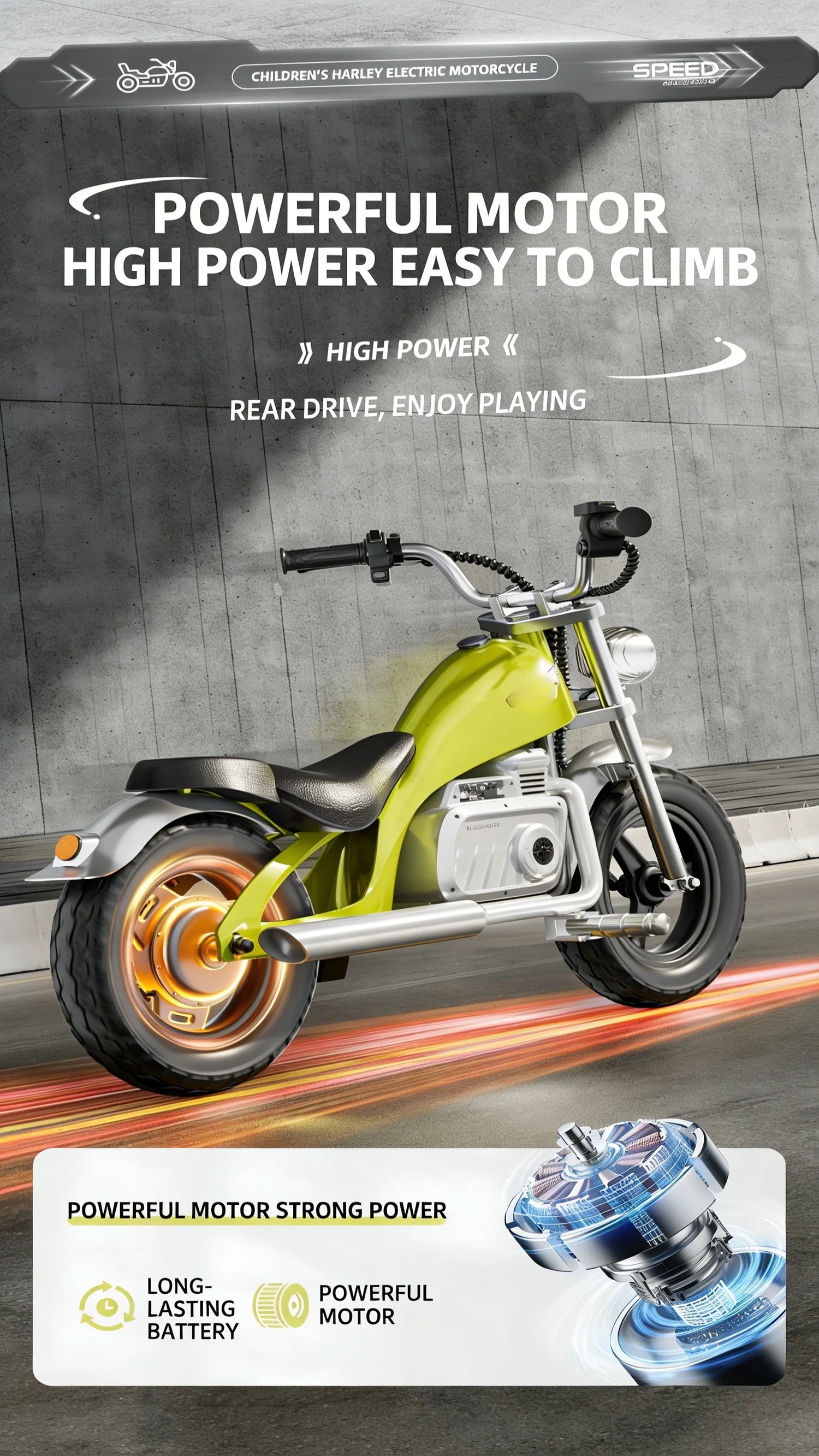 48V Electric Dirt Bike for Kids, Powerful Off-Road Youth E-Bike with Long Range Battery for Outdoor Sports & Adventure