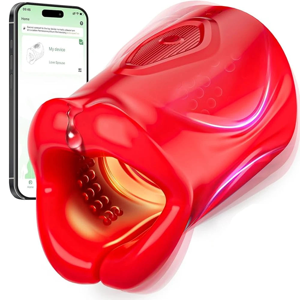 Male Sex Toys for Men Adult Toys Male Masturbator with 9 Vibration Modes Powerful Vibrating Penis Training Device, Male Sex Toy