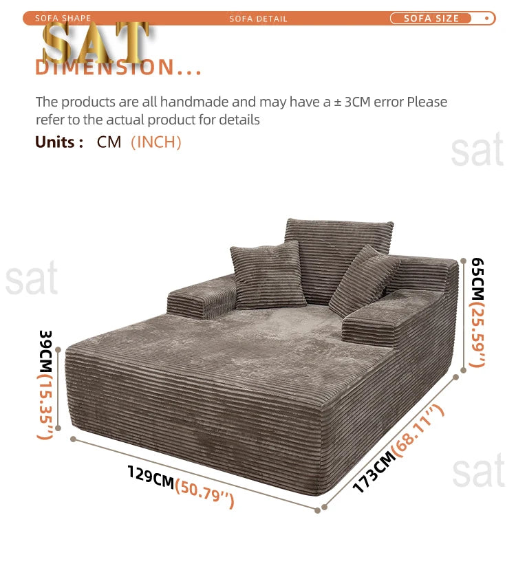 Boneless Modular Compression Sofa Set Modern Combination Apartment Villa Living Room Fabric Furniture
