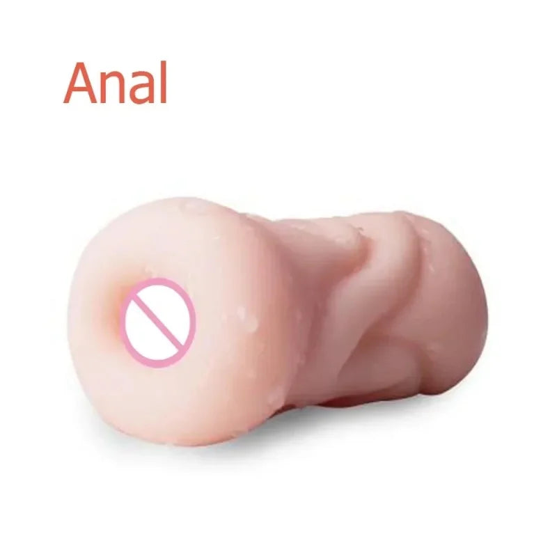 Realistic Male Masturbator Sex Toy - Oral Anal Ass Simulation Adult Game for Men Vagina Pussy Masturbation Cup Erotic Products