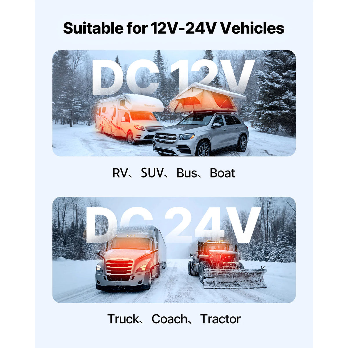 8KW All-in-One Diesel Air Heater with LCD Controller