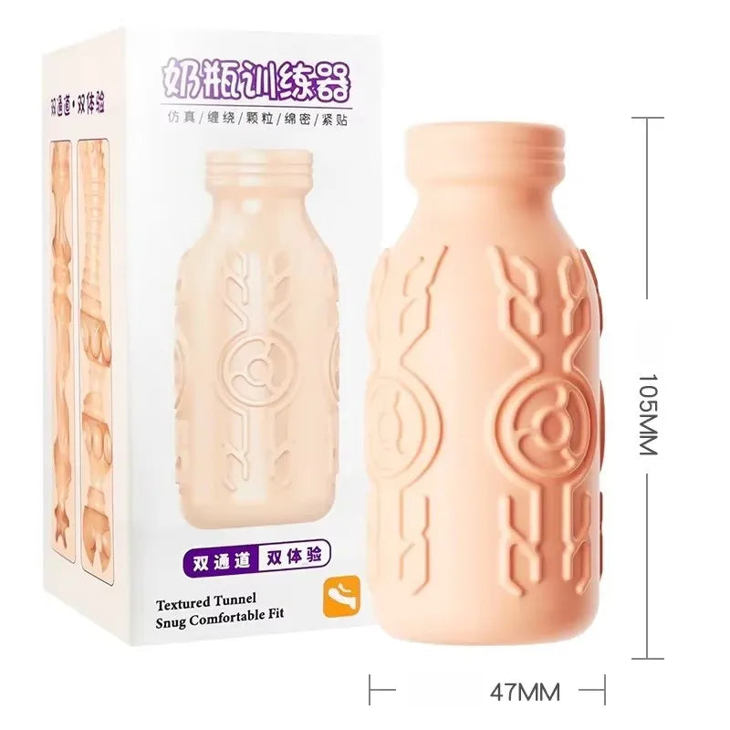 Sex Toy for Men Penis Trainer Pocket Pussy Real Vagina Anal Male Portable Masturbator Cup Suction Control Adult Products SexToys